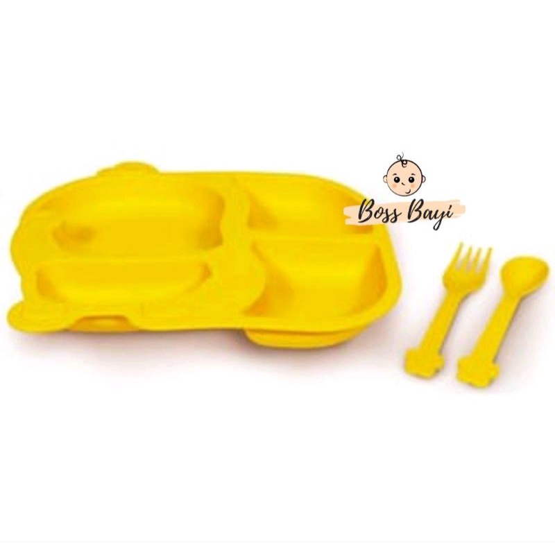 BABY SAFE - Feeding Set Duck / Peralatan Makan Bayi FSD01/FSD02/FSD03/FSD04