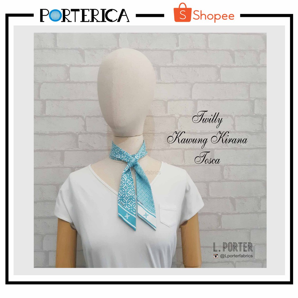 Twilly Kawung Kirana Tosca / Twilly Tas / Twilly Leher / Accesories