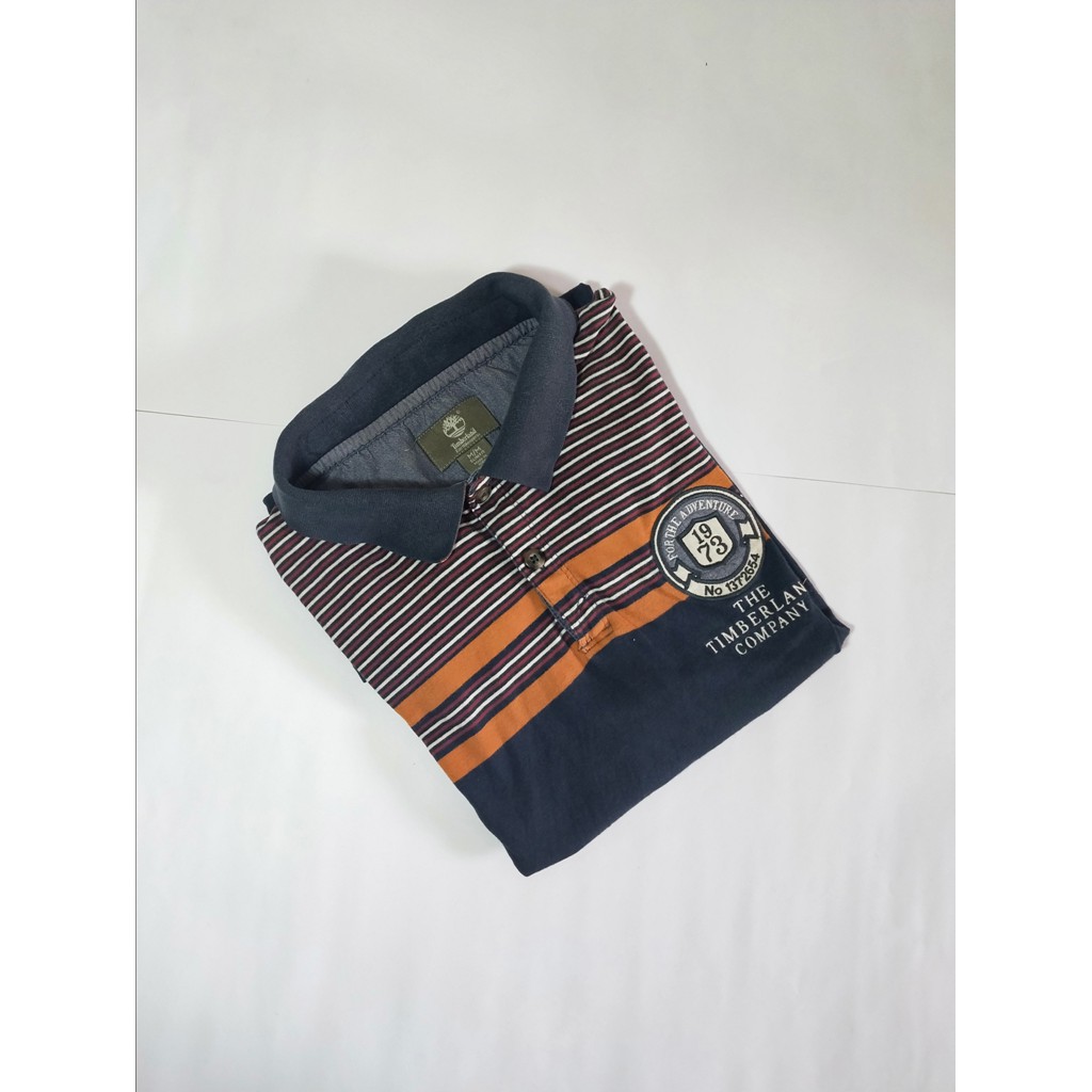 Baju Polo Shirt Timberland Mens Navy Original Murah