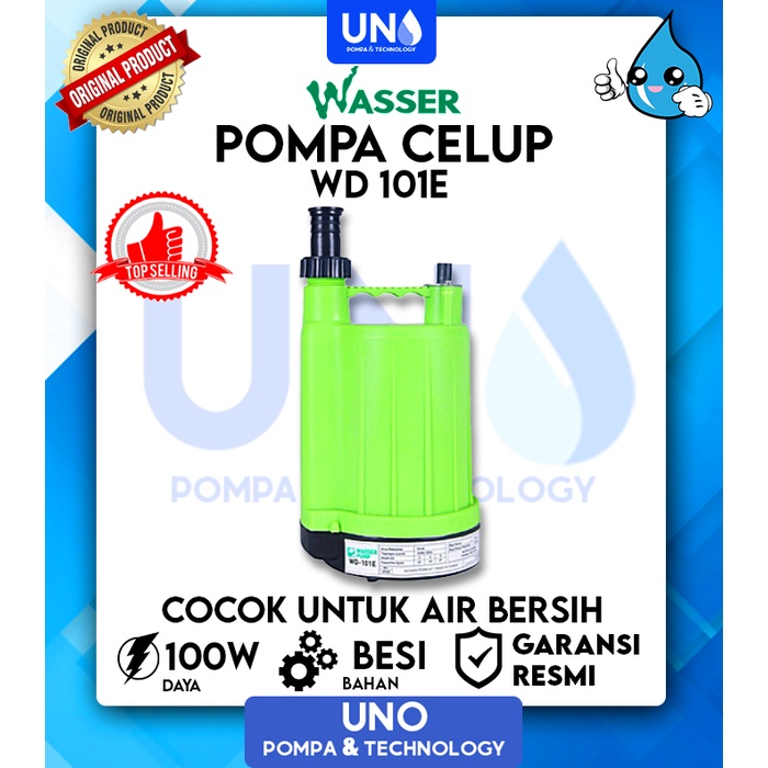 Pompa air celup Non Otomatis Wasser WD-101 E / WD101E / WD 101 E