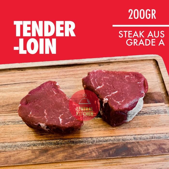 

Steak | Daging Sapi Impor Aus Tenderloin Beef Steak Grade A 200Gr