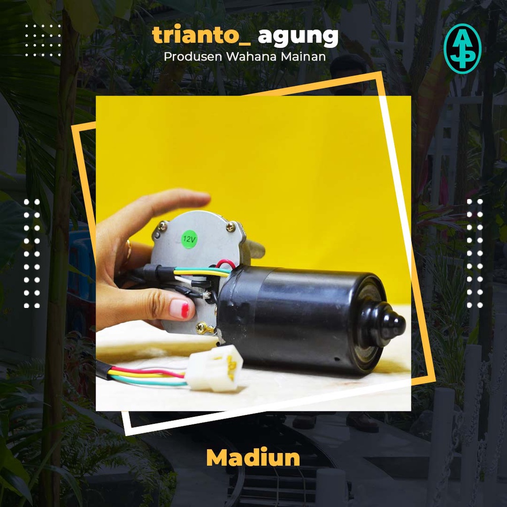 Dinamo Odong Odong motor pancingan elektrik komedi putar 12V DC