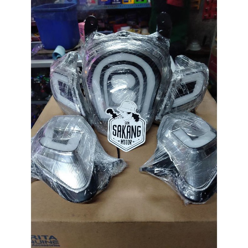 lampu stop custom Scoopy