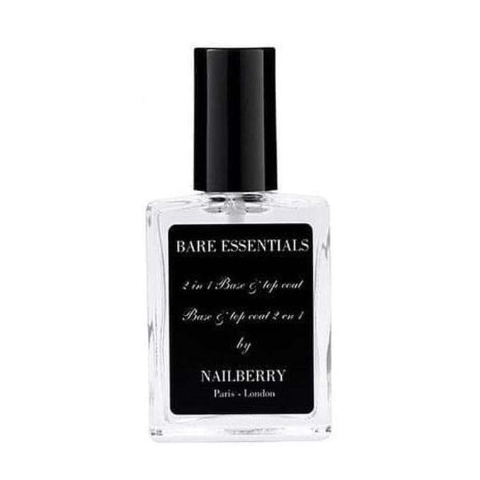 Bare Essentials Nailberry 2-in-1 Base & Top Coat Halal Nail Polish