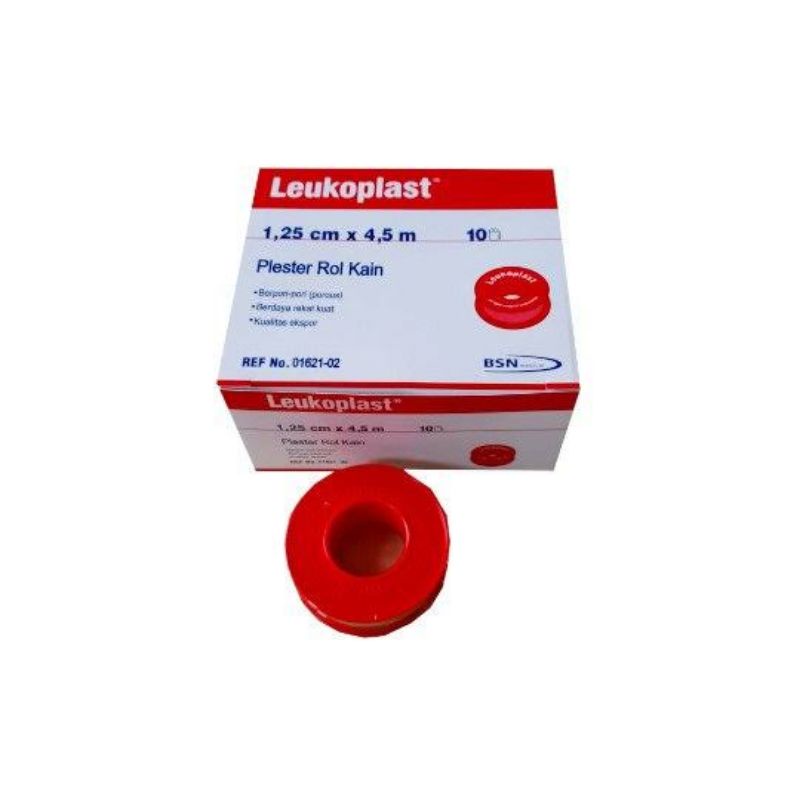 Leukoplast 1,25cm x 4,5m/ Plester Roll Kain