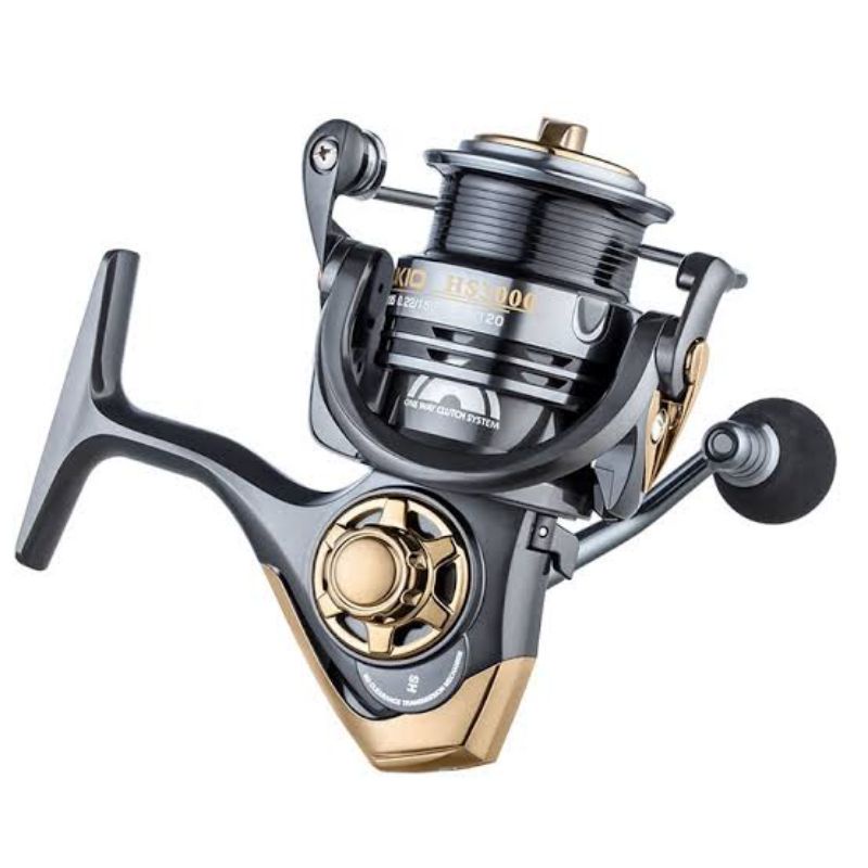 HS gulungan senar penggulung senar fishing reel Deukio spinning 2000 3000 5000 HIGH SPEED