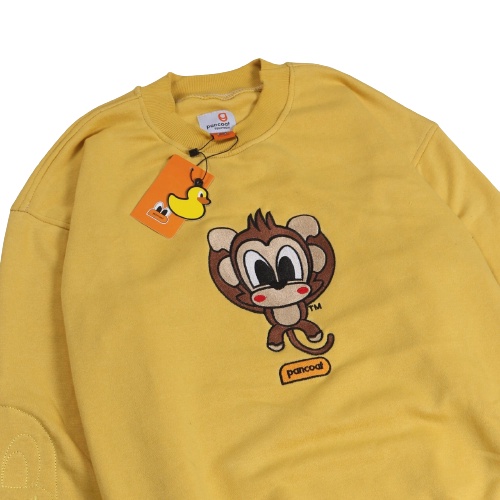 Jaket Sweater Crewneck MONKEY PNT – Edition Fashion Trendy Casual Pria Good Brand Quality Stylish