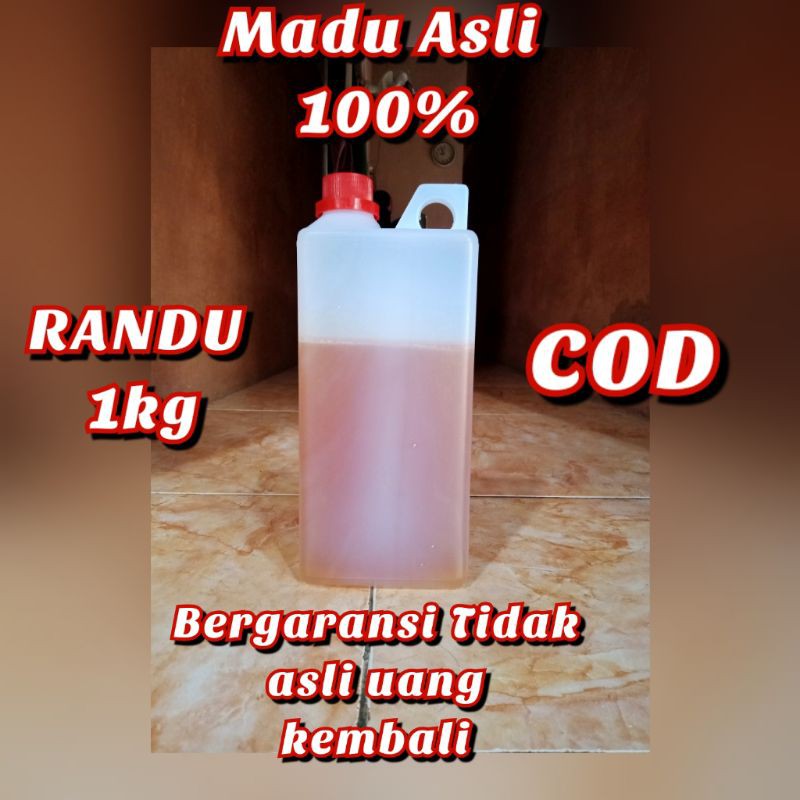 

MADU MURNI 100% NEKTAR BUNGA RANDU 1000gr