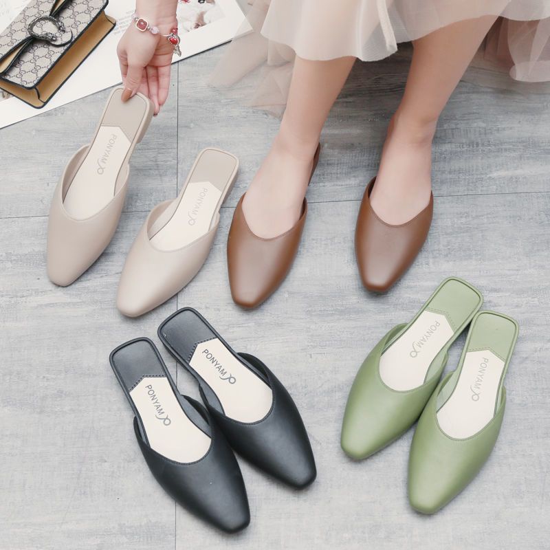 Sepatu Flat jelly Wanita Polos Ponyam import S2