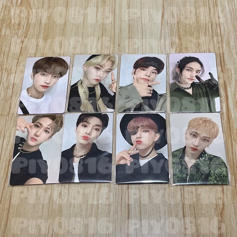 READY PHOTOCARD  PC BENEFIT WF WITHFANS YZY YIZHIYU VC NOEASY R2 ROUND 2 POB + 3 PC ALBUM STRAYKIDS 