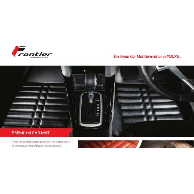 Karpet mobil Frontier tipe Classic Xpander all new Rush Terios Mobilio