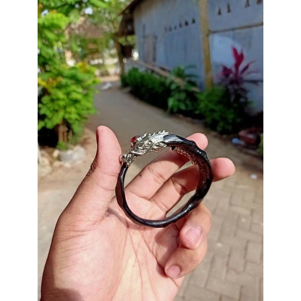 Akar Bahar hitam gelang akar Bahar hitam variasi alpaka naga berkualitas