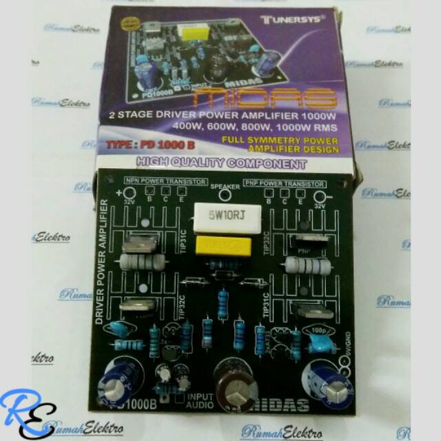Kit Driver PA 400 sd 1000 Watt MIDAS