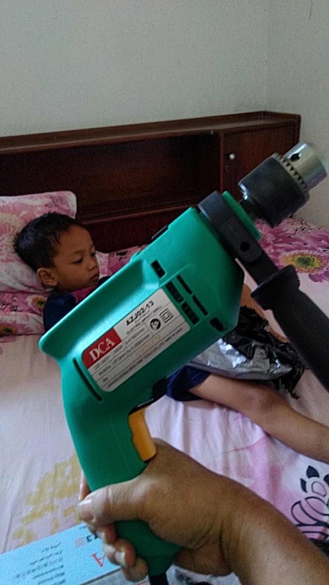 Dca Azj 02-13 Mesin Bor Tembok Beton 13 Mm Impact Drill 13mm Azj02-13