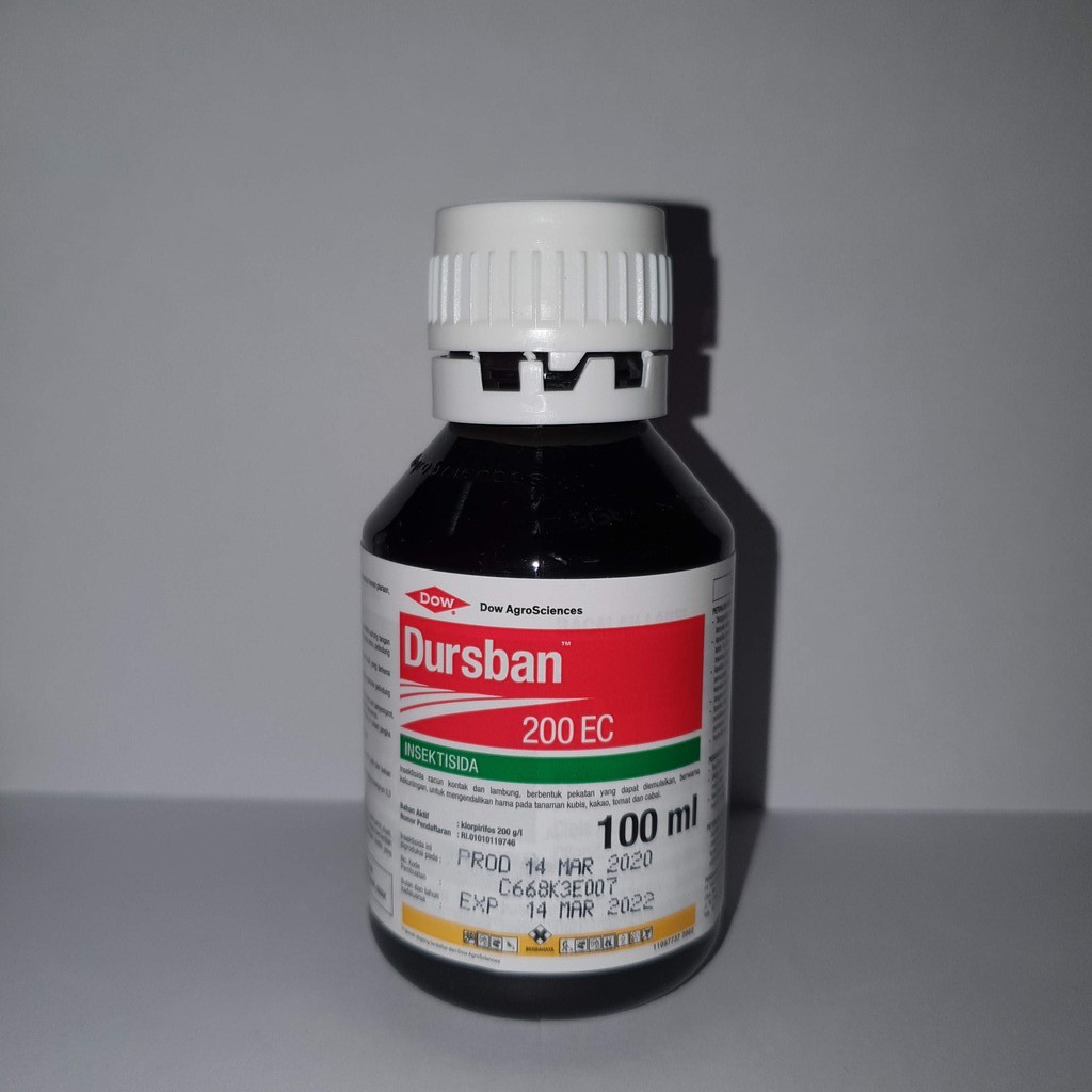 Dursban 200ec Pestisida 100ml