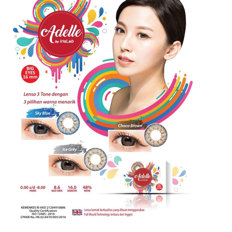 SOFTLENS ADELLE 3 TONE - ICE GREY NORMAL 
