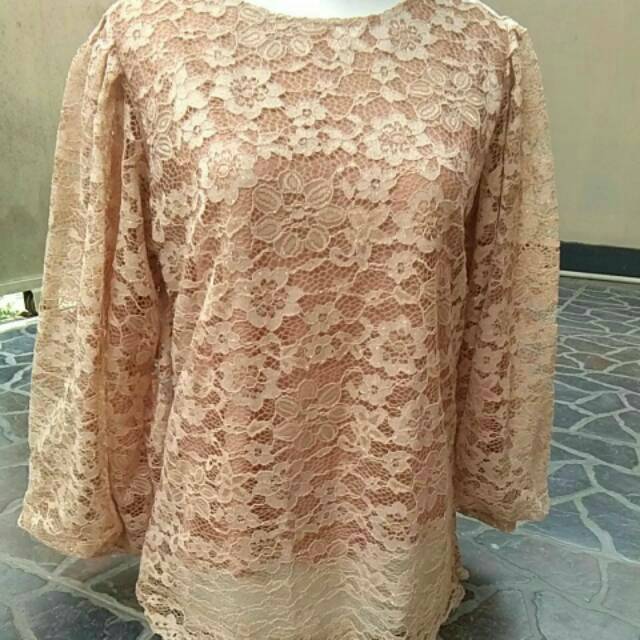 Kebaya Pesta Jumbo Lengan Balon