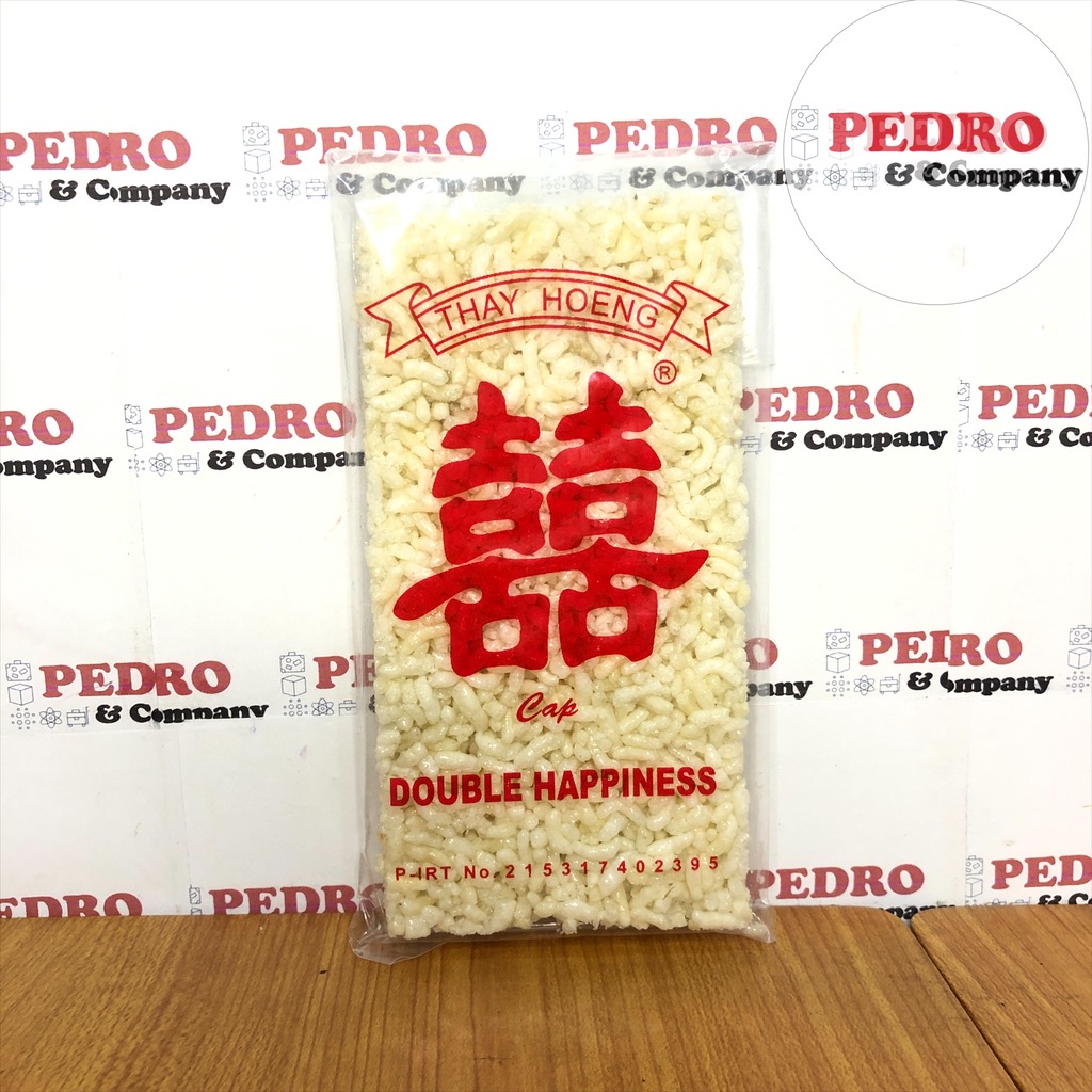 

Thay hoeng double happiness 50 gram - teng teng jipang beras rice cracker