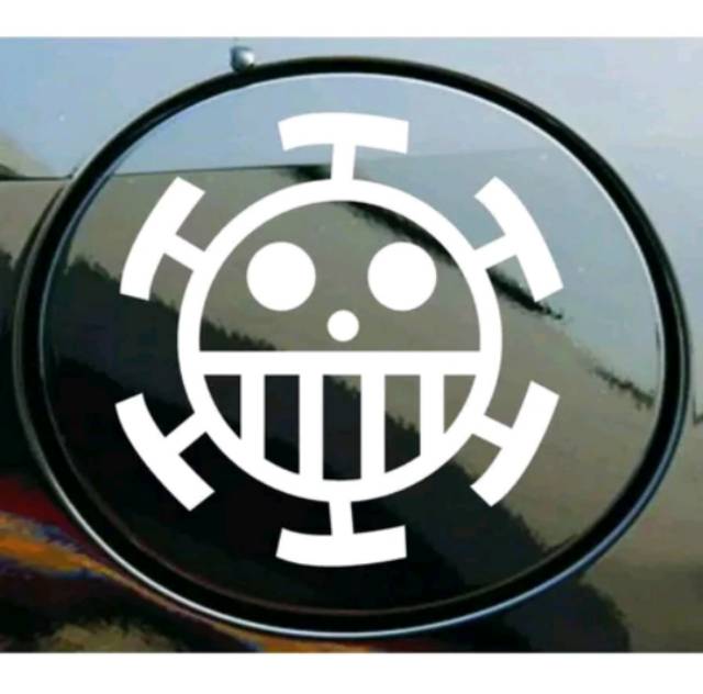 Tangki mobil cutting sticker mobil model one piece stiker tangki mobil brio honda jazz ayla agya dll