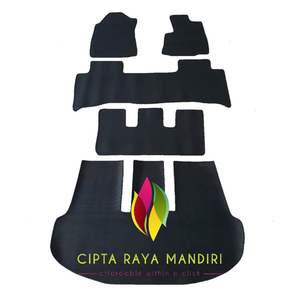 Karpet Mobil TOYOTA Fortuner Full Set - JAHIT