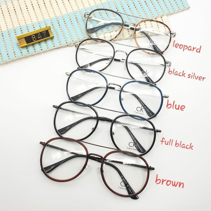 Unik Frame kacamata opa 847 kacamata cewek + lensa minus anti radiasi Limited