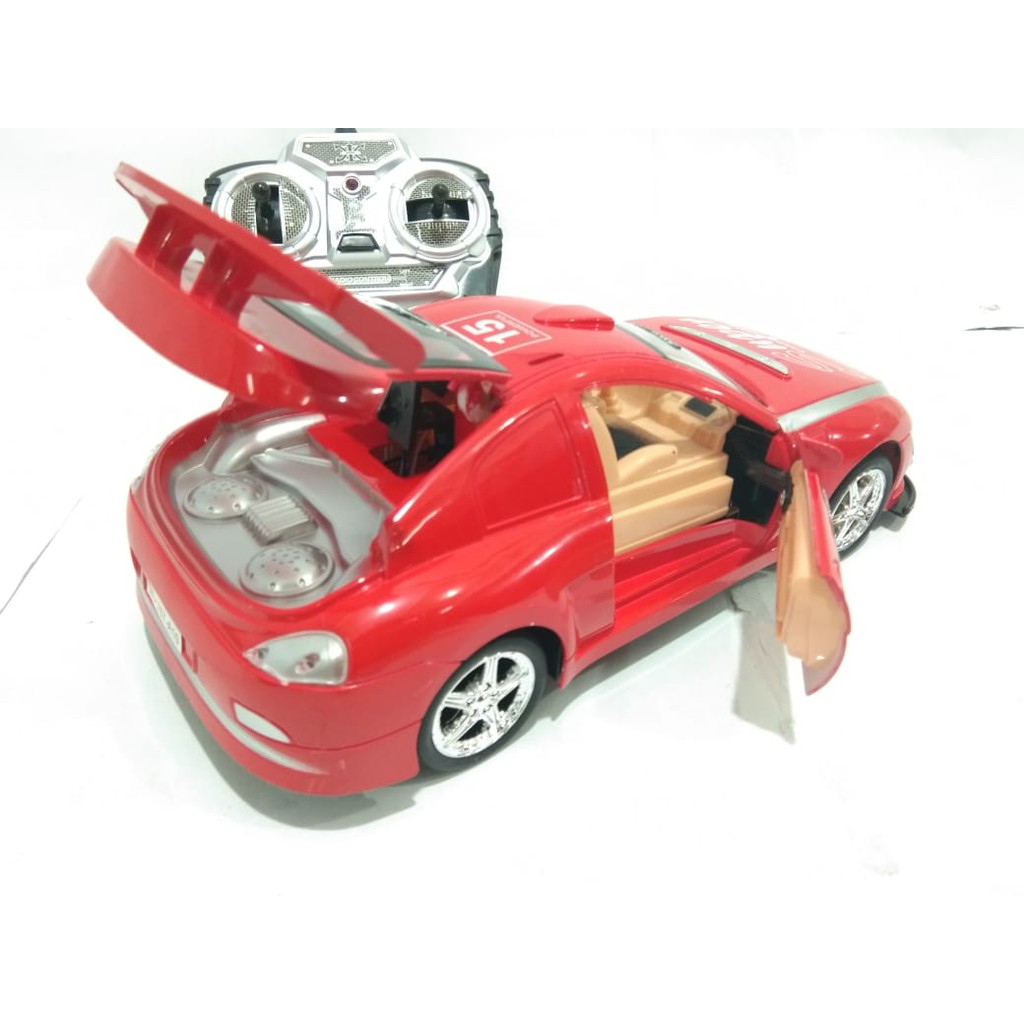 Mainan Anak Mobil Remote Control Buka Pintu - RC king Driver Racing -767