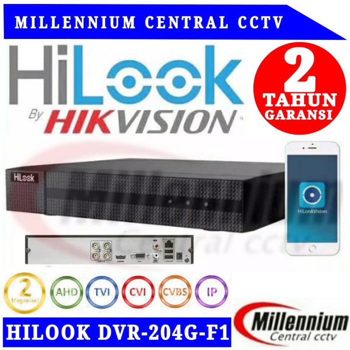 Dvr 4 channel HiLook - Dvr Oem By Hikvision