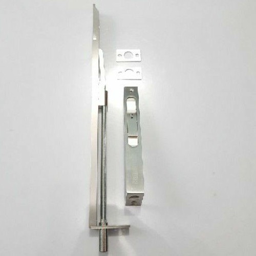 Grendel Tanam Pintu 6inci + 12inci Aluminium Grendel Slot Pintu Flush Bolt