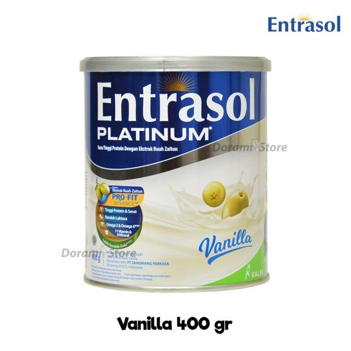 

[COD] Entrasol Platinum Senior Susu Kalsium Tulang 400 Gram [COD]