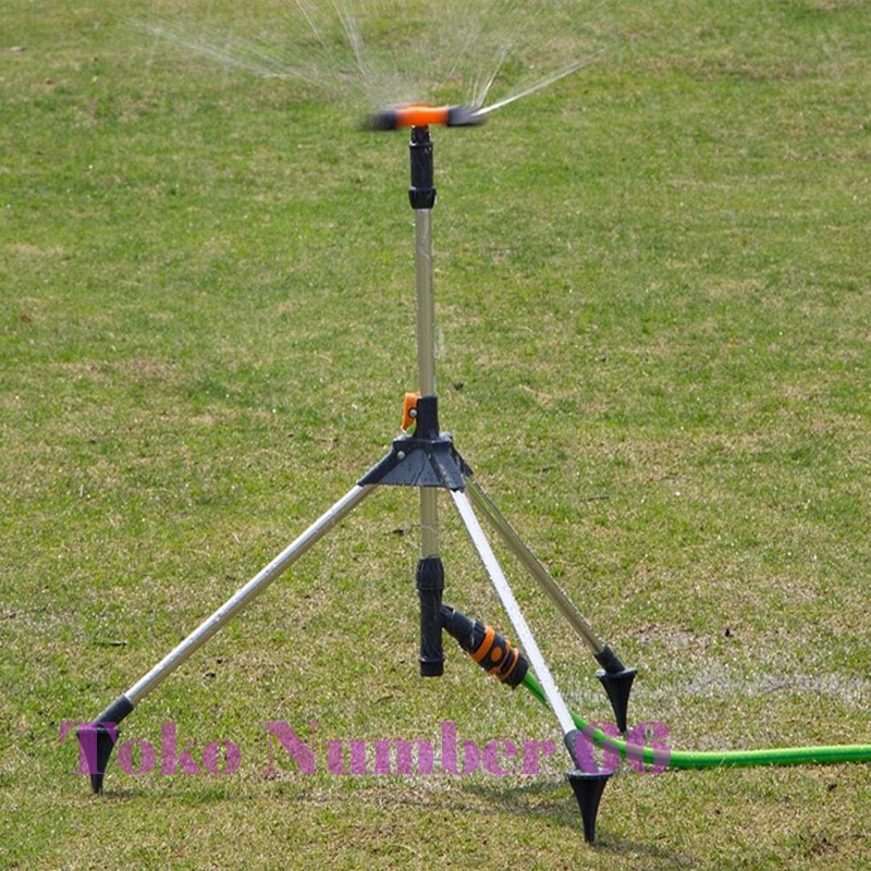 SPRINKLER SEMPROTAN KINCIR AIR 3 ARAH 360 DERAJAT PERALATAN PERKEBUNAN PENYIRAM TANAMAN &amp; RUMPUT