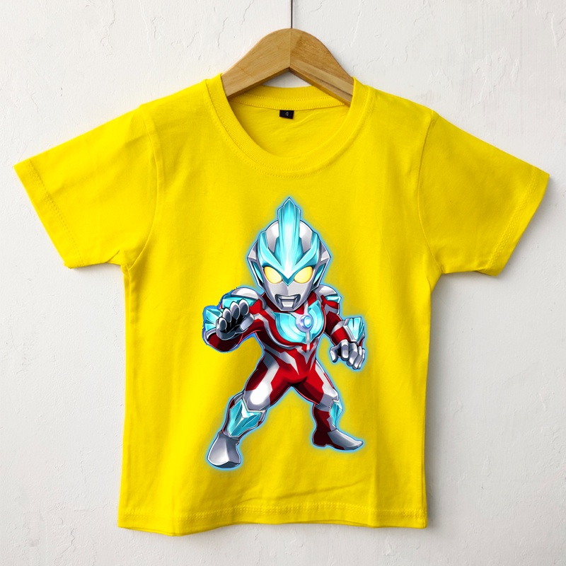 Baju Kaos Anak ULTRAMAN kuning