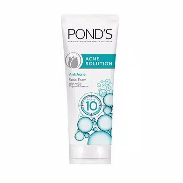 Ponds acne solution facial foam 100ml/50ml