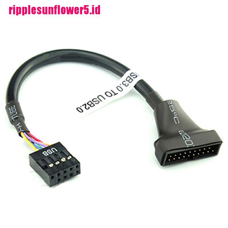 Kabel Adapter Motherboard Header 19 / 20 Pin USB 3.0 Female Ke 9 Pin USB 2.0