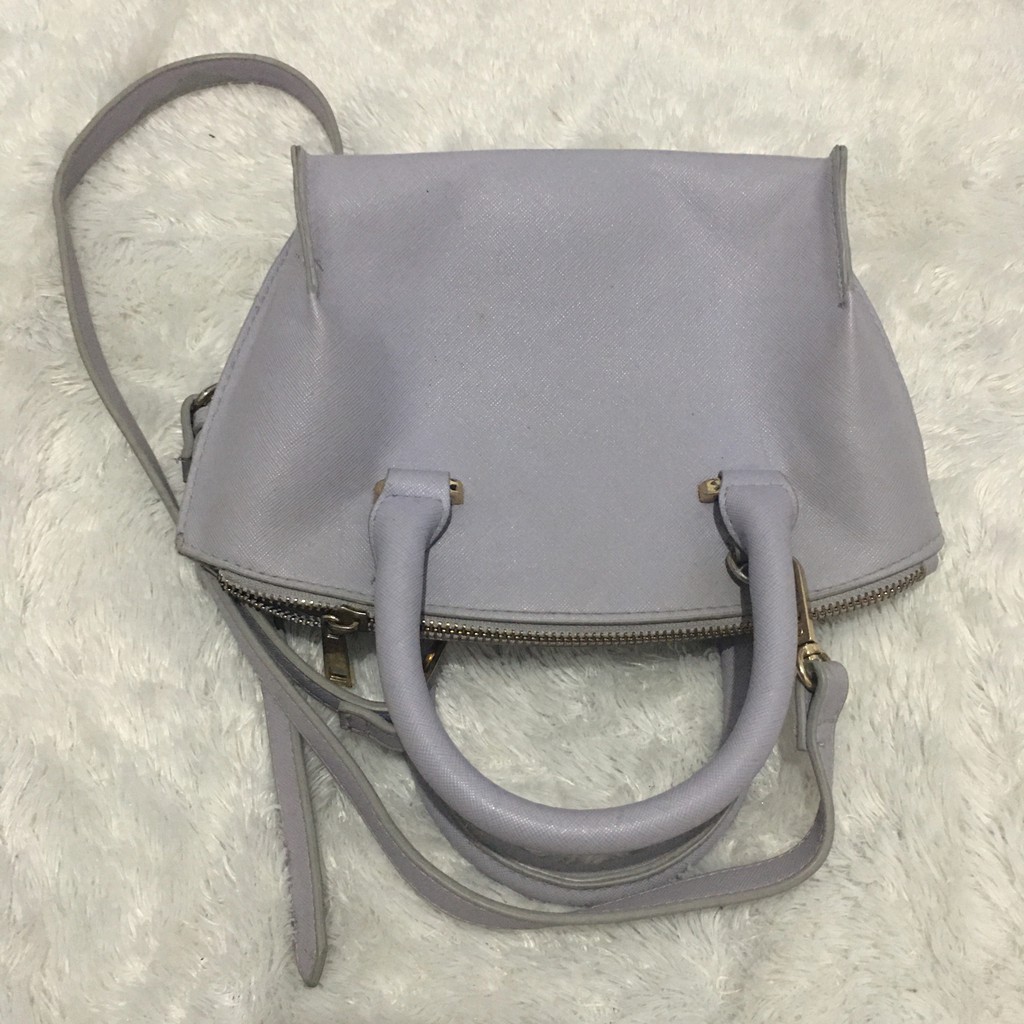 Jual tas / sling bag bershka ungu BRSHK original 100 Shopee Indonesia