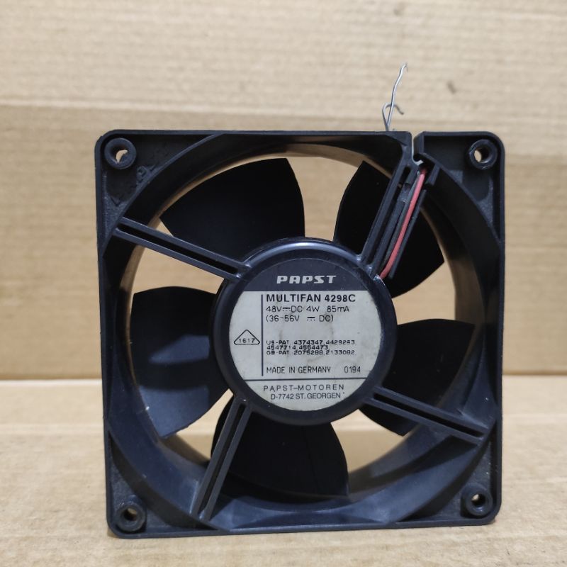 kipas dc papst 12cm×12cm 4W 48V