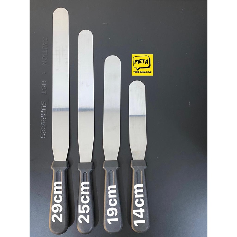 SP7 - SPATULA POLES / SPATULA BUTTERCREAM / SPATULA DEKOR KUE / SPATULA STAINLESS LURUS / SPATULA ST