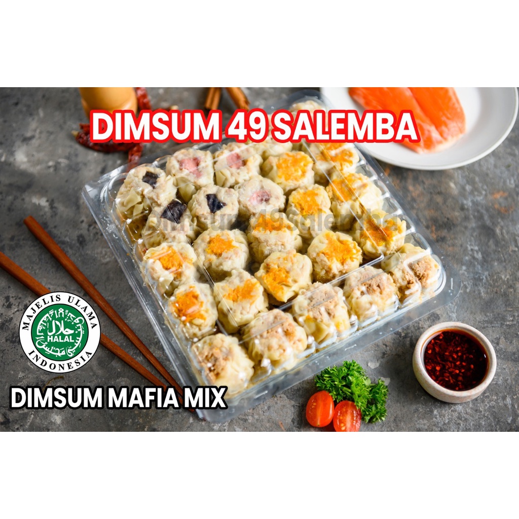 

DIMSUM MAFIA ISI 50PCS/ HALAL/ FROZENFOOD
