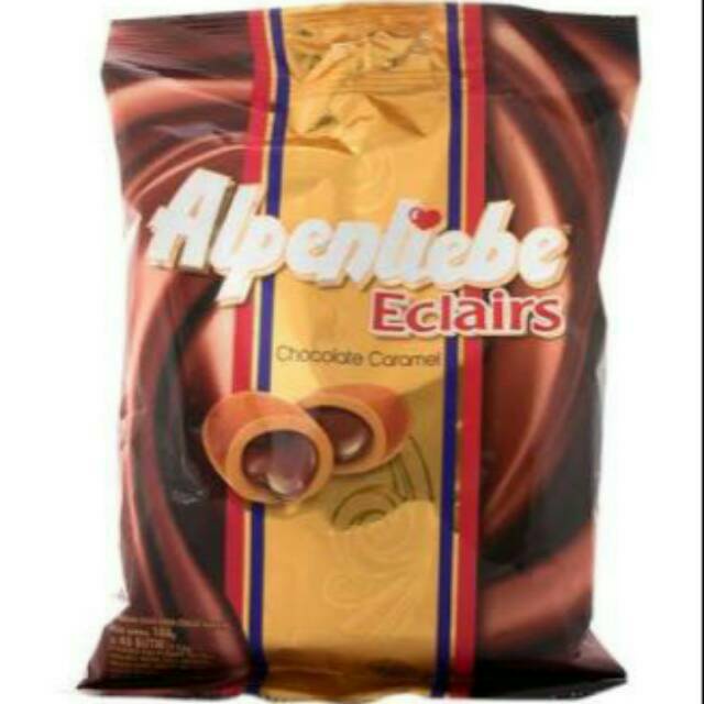 

Alpenliebe Eclairs Chocolate / White (40 pcs x 3.6 gram) grosir toko snack