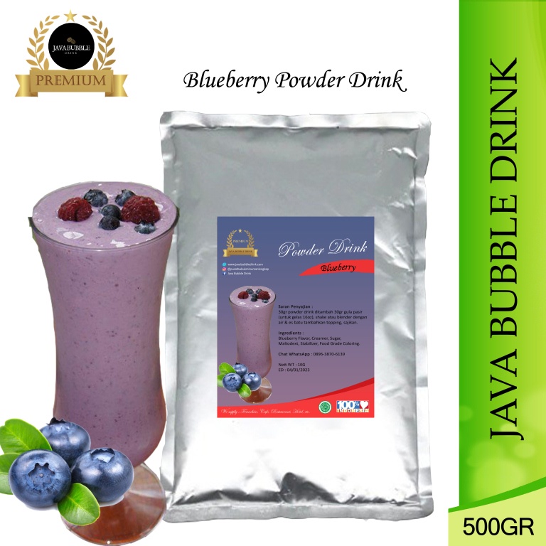 

Bubuk Minuman Blueberry 500Gr