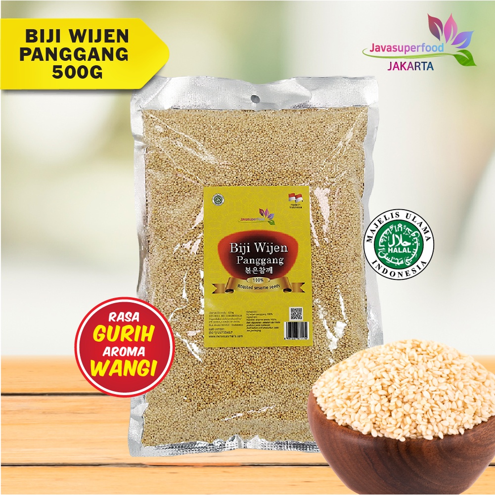 Biji Wijen Panggang / Sesame Seeds Roasted 500g