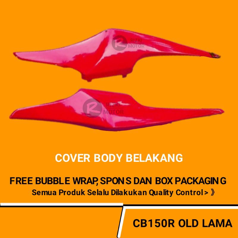 Cover Body Samping Belakang CB150R Old Lama CB 150 R Old Lama Merah Putih Hitam Merk WIN
