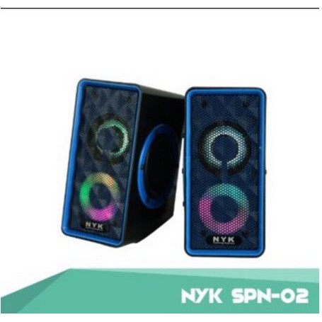 Speaker gaming Pc dan laptop NYK SP-N02 Speaker aktif gaming NYK strong bass