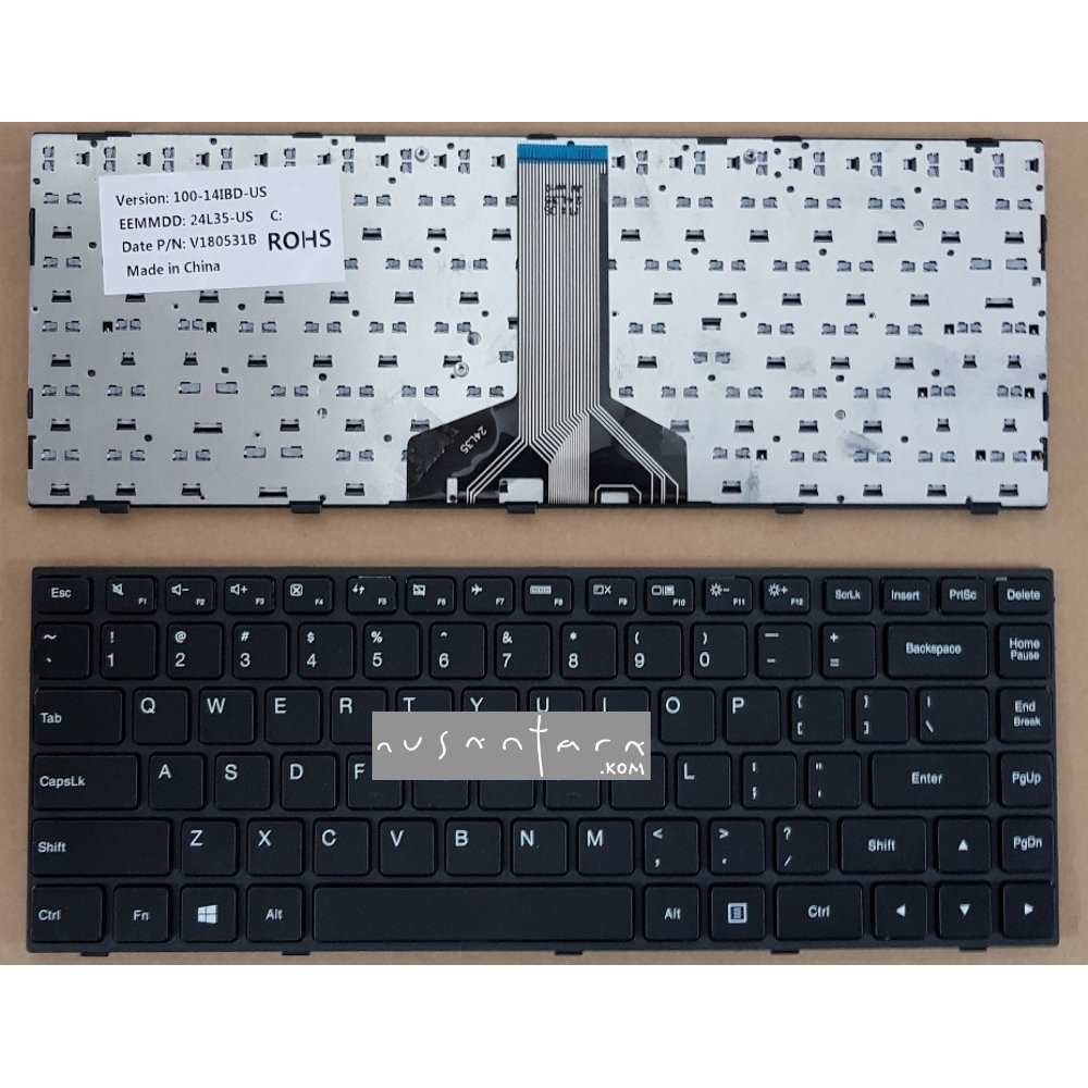 Keyboard Laptop Lenovo Ideapad 100-14ibd