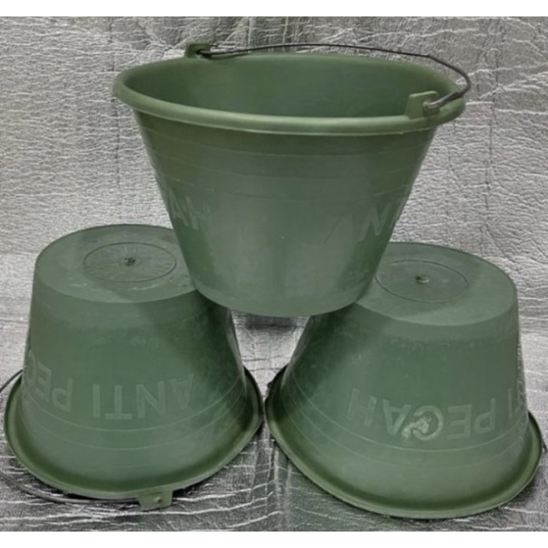 EMBER COR HIJAU / EMBER COR PLASTIK KECIL ANTI PECAH