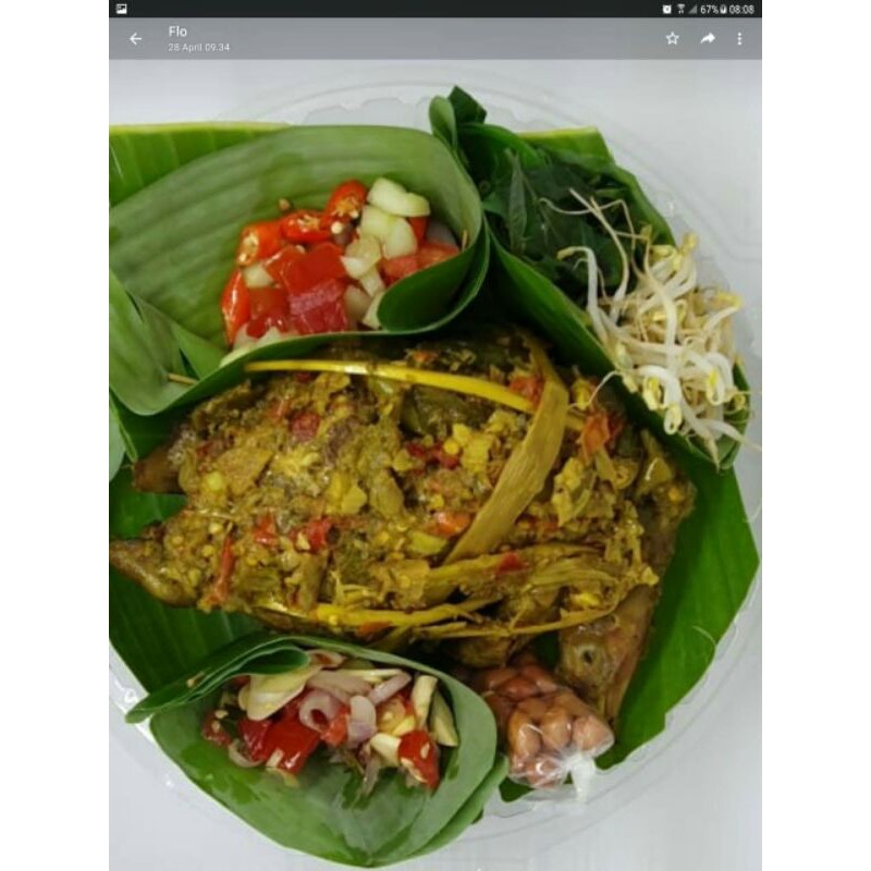 

ayam betutu lengkap khas bali