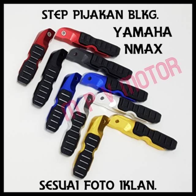 STEP PIJAKAN KAKI BELAKANG YAMAHA NMAX