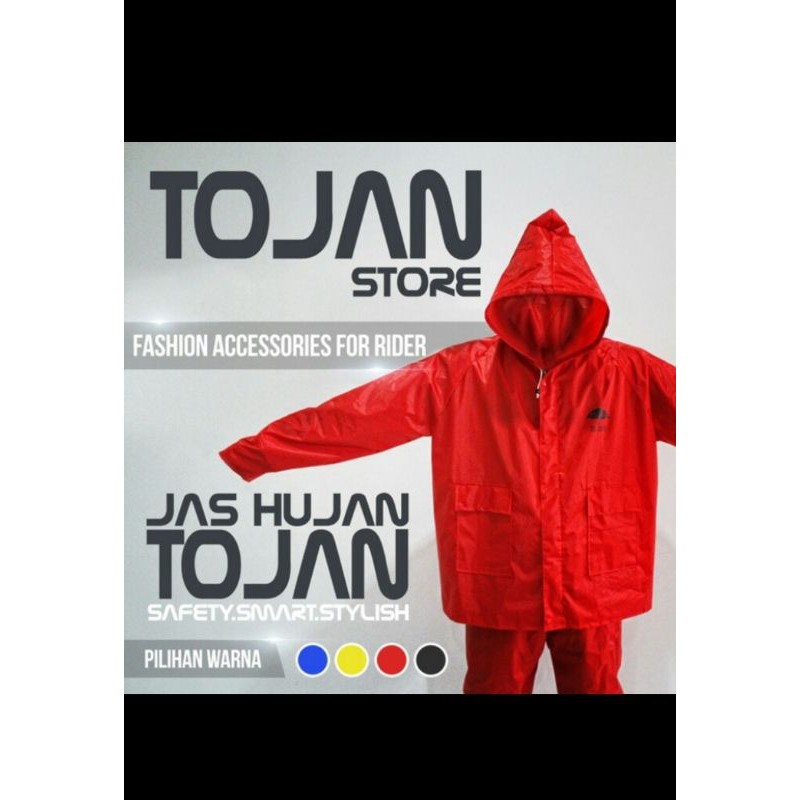 jas hujan stelan tojan
