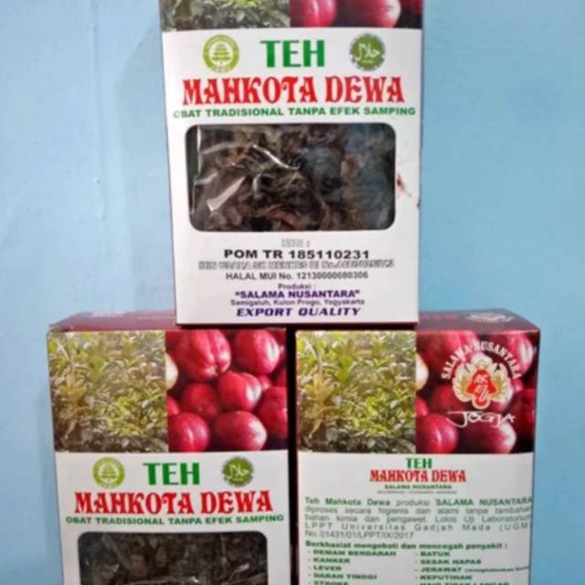 

Teh Mahkota Dewa 130gr - Anti Hipertensi. Asam Urat. Rematik. Kencing Manis. Kanker. Tumor. Imun