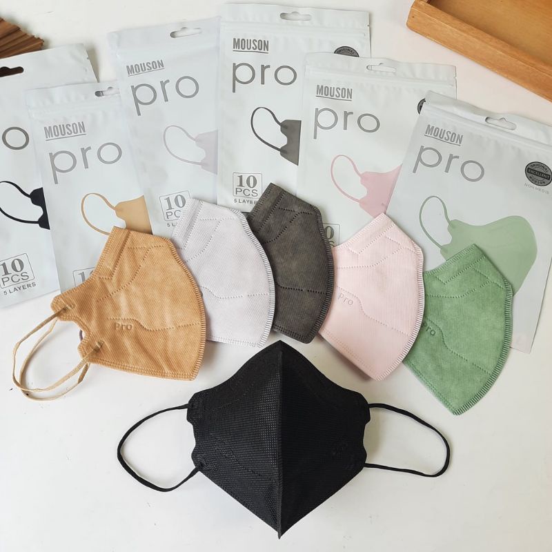 Jual Masker Kn Mouson Pro Original Ply Perpack Isi Pcs Shopee