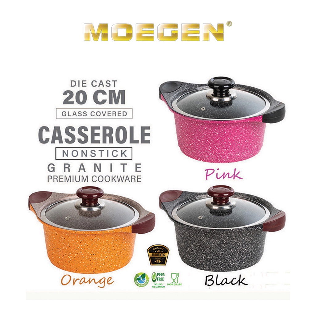 Moegen Germany Casserole / Stock Pot 20cm Granite Series